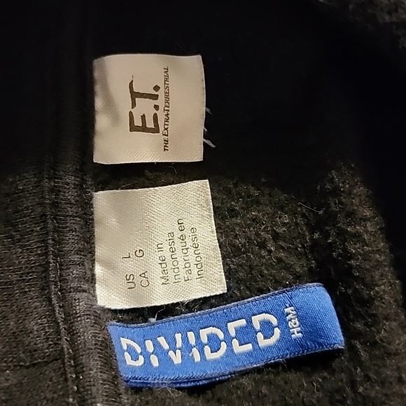 DIVIDED BY H&M E.T. The Extra-Terrestrial Hoodie Size Large - Picture 7 of 7